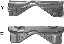 VAN WEZEL 5801674 -  Облицовка передка